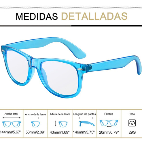 Lentes Fotocromáticos Para Computadora Luz Azul Hombre Mujer Azul Brillante Y Claro Joopin M2140