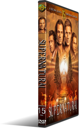 Dvd Série Supernatural 15ª Temporada Completa
