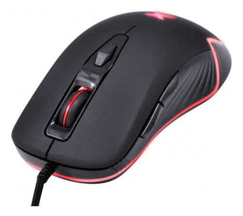 Mouse Com Led Colorido Gamer Usb Cabo Textil Barato