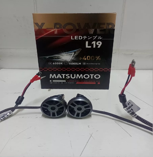 Kit 2 Ampolletas Super Led H1-l19 14.000 Lumenes