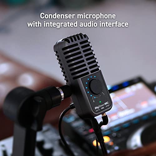Micrófono Ik Multimedia Stream Mic Pro Con Interfaz De Audio