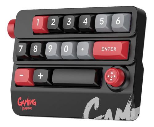 Teclado De Juego Numérico Teclado Mecánico Rgb Negro
