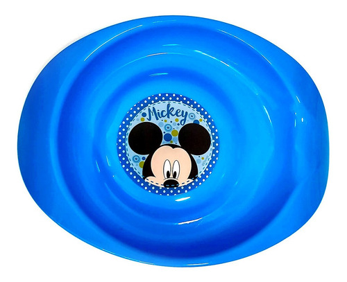 Imagen 2 de 8 de Set Plato Y Cubierto P/ Comer Bebé Mickey Minnie Disney Baby
