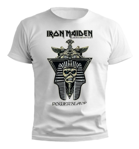 Remera Iron Maiden Powerslave Ilustracion Diseño Unico