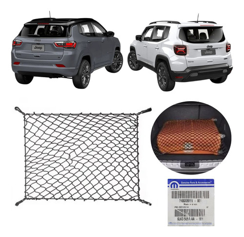 Rede De Carga Porta Malas Jeep Renegade Serie S Mopar