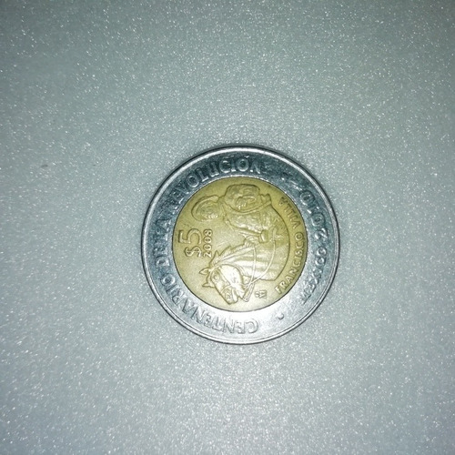 Moneda De 5 Pesos (Usado)