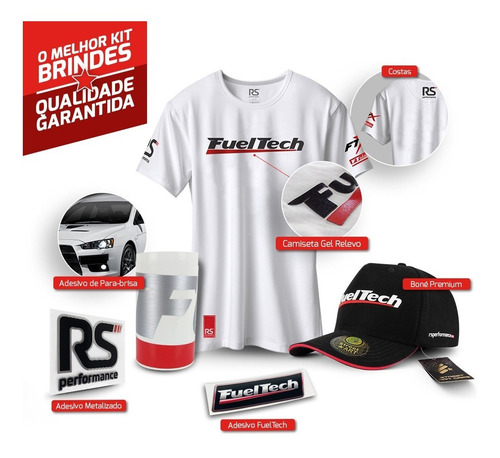 Imagem 2 de 6 de Fueltech Ft300 3m + Brindes + Kit 9 Chicotes Vw 4 Bicos