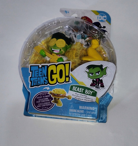 Teen Titans Go! Beast Boy Microfigura Coleecionable