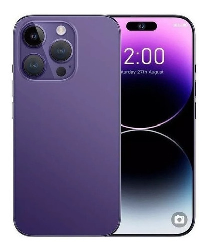 Genérica i14 Pro Max Dual SIM 16 GB purple 1 GB RAM