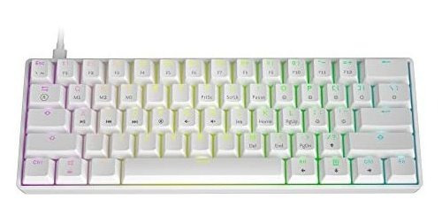 Gk61 Mechanical Gaming Keyboard - 61 Keys Multi Color Rgb Il