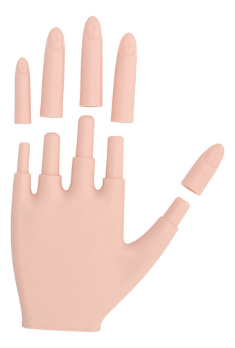 Practice Hand Para Uñas De Gel, Juntas Acrílicas Removibles