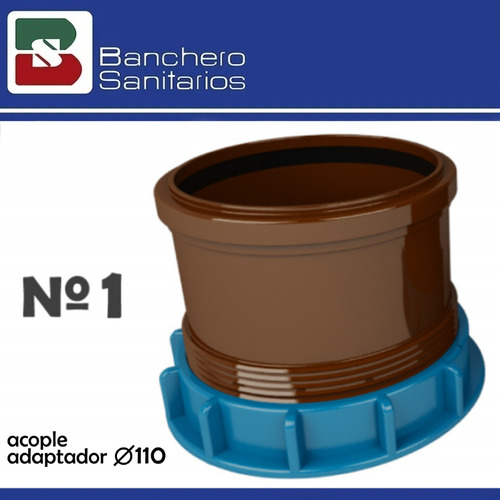 Adaptador Gon Ren Espiga Hf 4 X Oring 110 Corto Pvc/aw