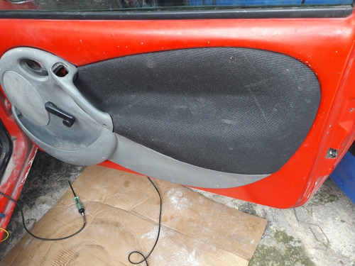 2 Piezas Par De Tapa Puerta Ford Ka, En Fibra Y Vestidura