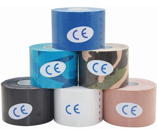 Cinta Kinesiologica Vendaje Neuromuscular Tape 5cmx5m