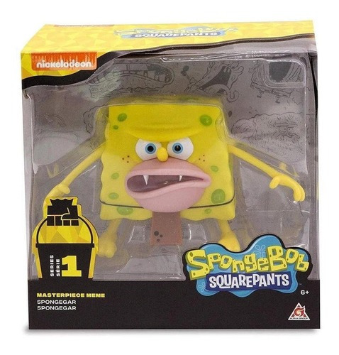 Bob Esponja - Cavernicola - Meme - Figura - Bob Esponja