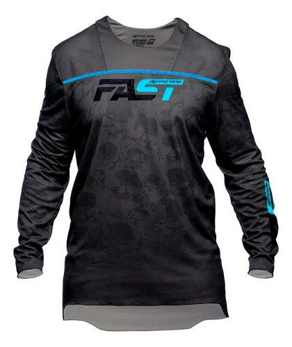 Remera Camisa Moto Motocross Off Road Tork Fast - Sti C