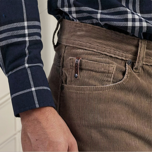 Pantalon Corderoy Hombre Oxford Polo Club Craig Premium