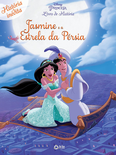 Livro Disney Princesa - Jasmine E A Estrela Da Pérsia - Livr