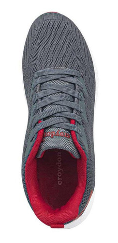 Imagen 6 de 8 de Tenis Lasaku Gris Para Hombre Croydon