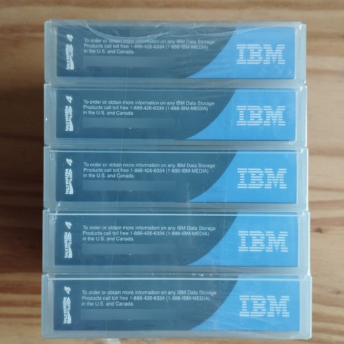 Cinta Ibm Lto 4 Ultrium 800gb/1.6tb Nuevo Cerrado Sellado.