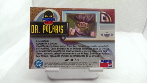 Pepsi Card Dr. Polaris Numero 42 Año 1995 (Usado)