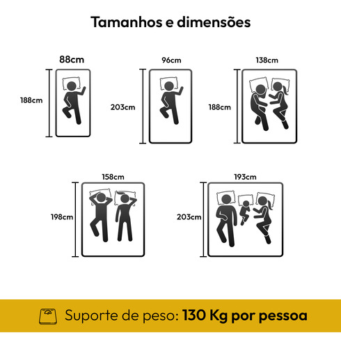 Cama Box + Colchão Smart Comfort Kig Star Solteirão 096x203