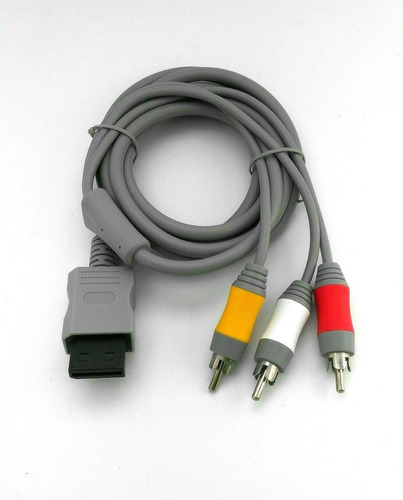 ..:: Cable Av Audio Y Video Para Nintendo Wii - Wiiu Maxima Calidad ::.. Bsg