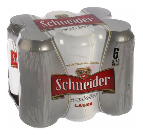 Cerveza Schneider De 473cc Lata ( Funda Por 6)