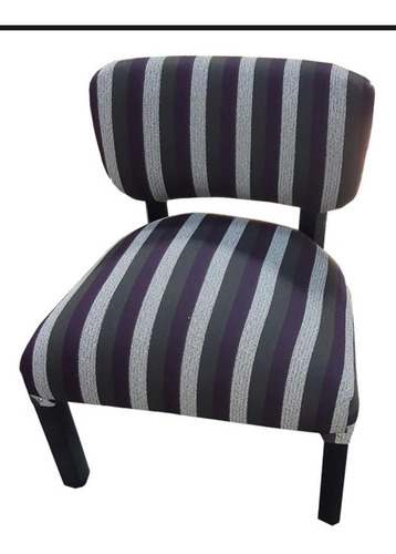Silla Matera Poltrona Vestida En Chenille, H/9 Ctas Sin Int.