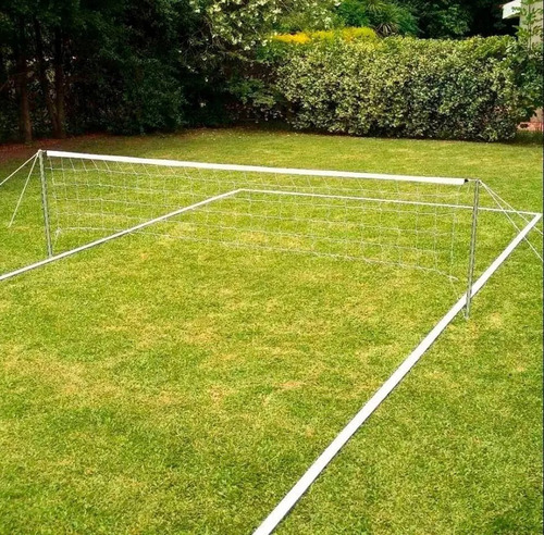 Imagen 4 de 6 de Lineas P/ Cancha Futbol Tenis Modelo 6 X 3 Mt Servicegym