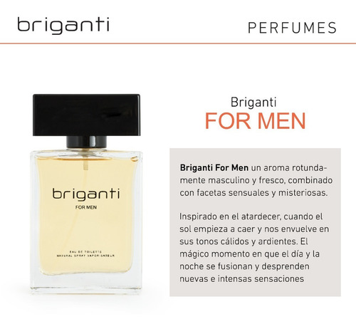 Imagen 7 de 10 de Kit Perfume Set X2 Briganti Hombre Fragancias Acc08325 1