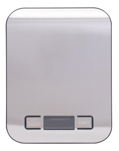 Balança Digital Para Cozinha Aço Inox 18cm Mimo Style