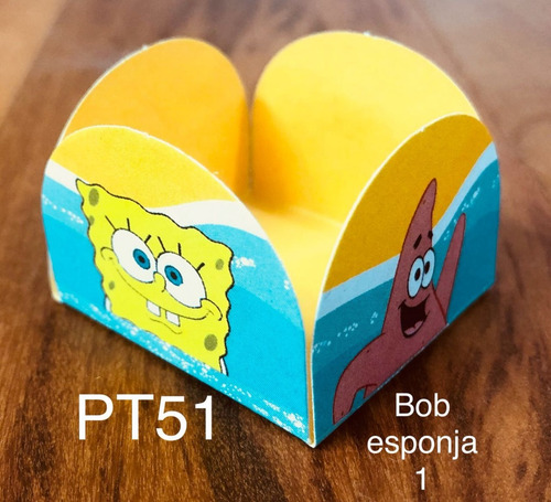 100 Forminhas Para Doces Festa Tema Bob Esponja 1 Temáticas 