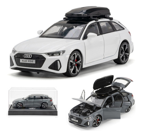 Audi Rs6 Avant Miniatura Metal Coche Colección De Regalos