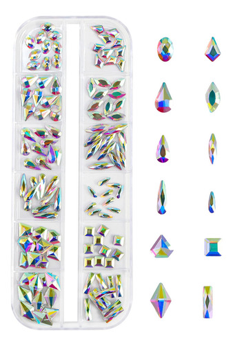 Beadsland Juego De 120 Diamantes De Imitación Ab Con Parte.