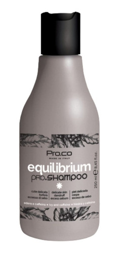 Shampoo Para Cabello Graso Y Caspa Equilibrium 250 Ml Bbcos