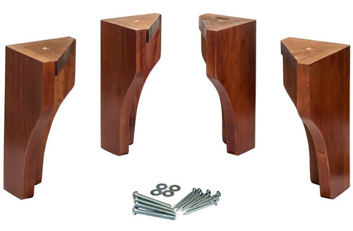 Base Super King Con Patas De Madera - Dif. Colores
