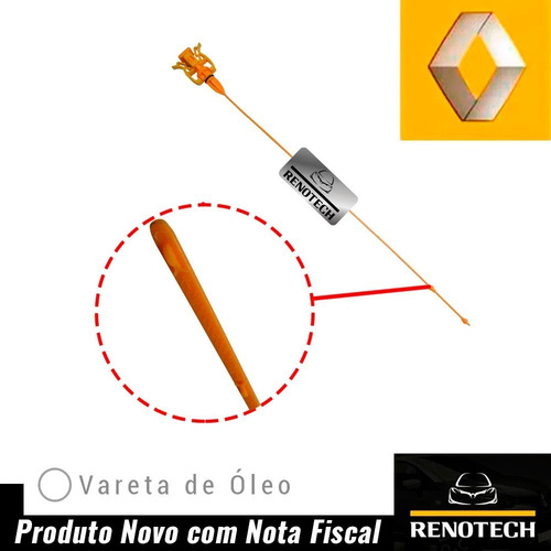 Imagem 3 de 10 de Vareta Oleo Master 2.5 16v G9u Ate 2011 8200676299