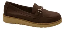 Comprar Mocasines Dama Mujer Cafe Negro Comodo Estilo Descanso Piel