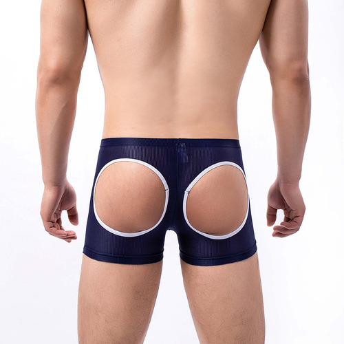 Pantalones Cortos Tipo Bóxer Suaves De Malla Transpirable Pa