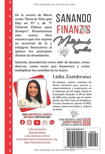 Sanando Finanzas Multiplicando Semillas (edición En Español)