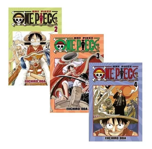 One Piece 3 em 1 - 04, de Oda, Eiichiro. Editora Panini Brasil