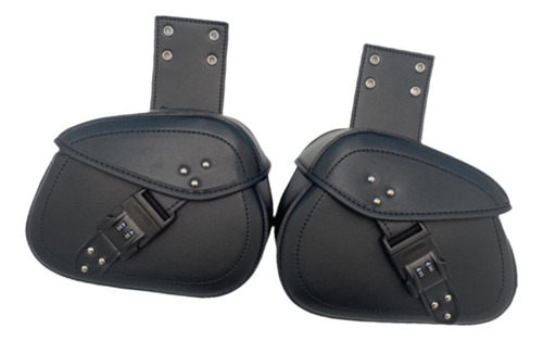 Bolsa De Silla De De Motocicleta Pu Cuero Ajustable Bolsas