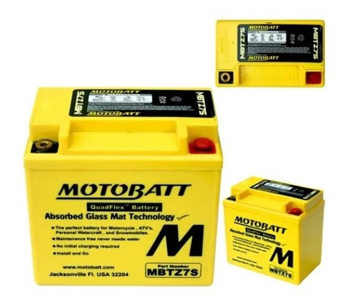 Bateria Yamaha Tt-r230 Mbtz7s Motobatt