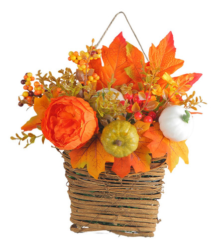 Cesta De Flores Para Colgar En La Puerta Cesta Decorativa De