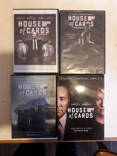 House Of Cards Temporadas I Y Ii Dvd La Plata