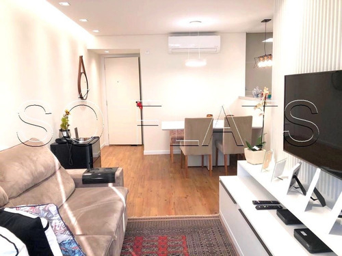 Imagem 3 de 15 de Flat No Jd. Paulista, Fora Do Pool, Andar Alto, 02 Dorms, Proximo Ao Pq Trianon - Sf27373