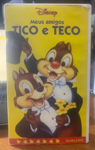 Vhs Original Meus Amigos Tico E Teco