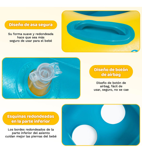Boia De Piscina Para Crianças, Boia Fofa Com Cobertura