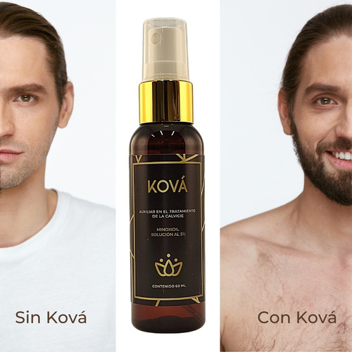 Imagen 4 de 8 de Minoxidil 5% - 3pack Tratamiento Crecimiento Cabello Y Barba